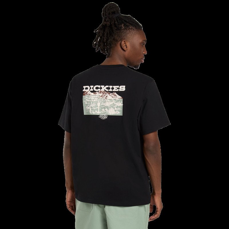 Landscape T-Shirt in Black