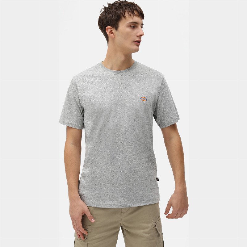 Dickies Mapleton Short Sleeve T-Shirt Man Grey Melange 
