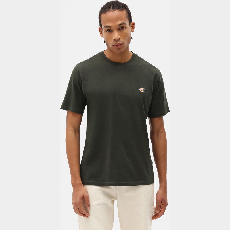 Dickies Mapleton Short Sleeve T-Shirt Man Olive Green 