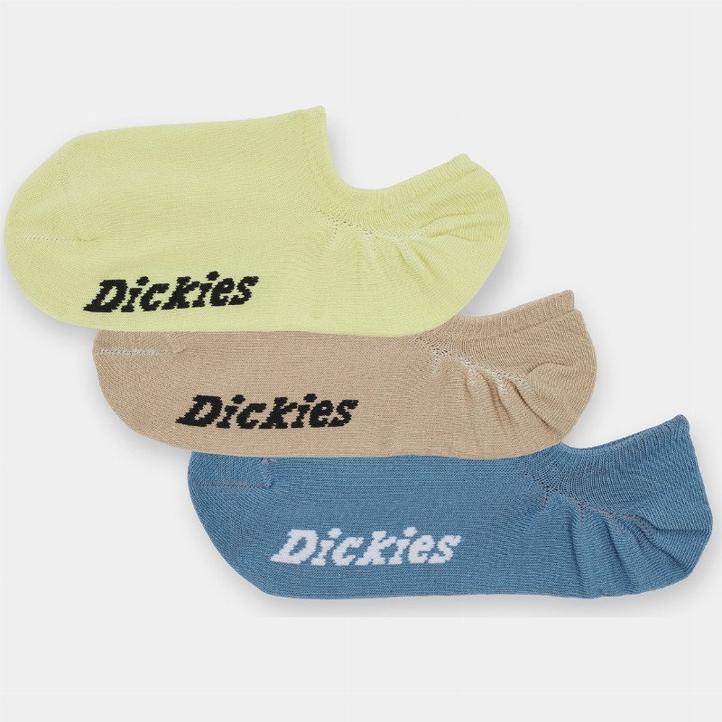 Dickies No Show Socks Unisex Pale Green 