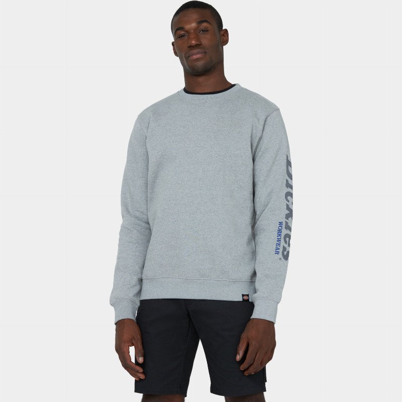 Dickies Okemo Graphic Sweatshirt Man Grey Melange 