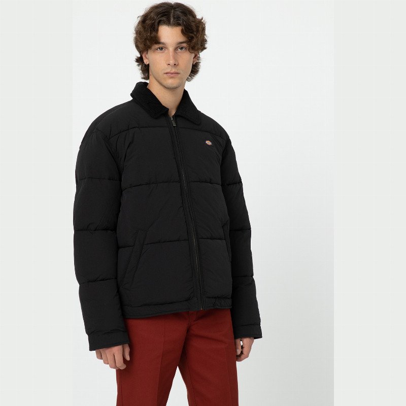 OVERBROOK EISENHOWER PUFFER JACKET MAN BLACK
