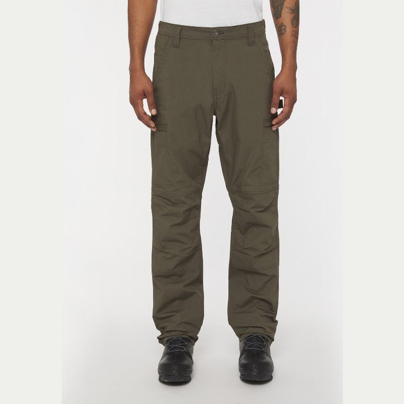 RIPSTOP HYBRID CARGO TROUSERS MAN MOSS