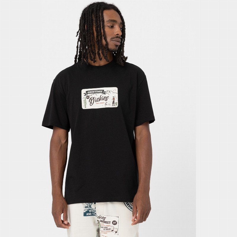 ROSSVILLE SHORT SLEEVE T-SHIRT MAN BLACK