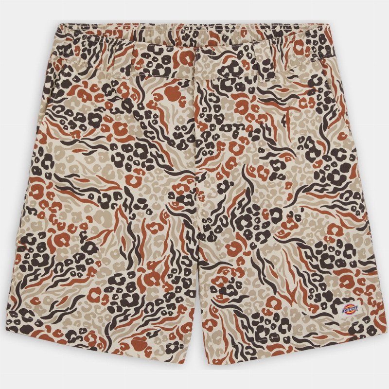 Dickies Saltville Shorts Man Red Camouflage 