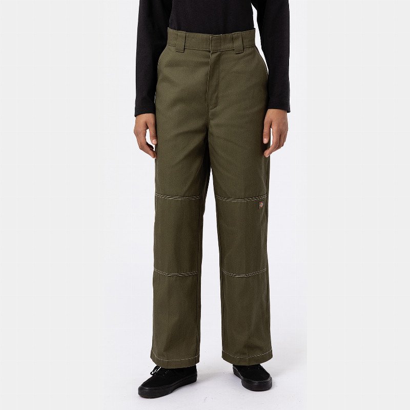 Dickies Sawyerville Trousers Woman Military Green 