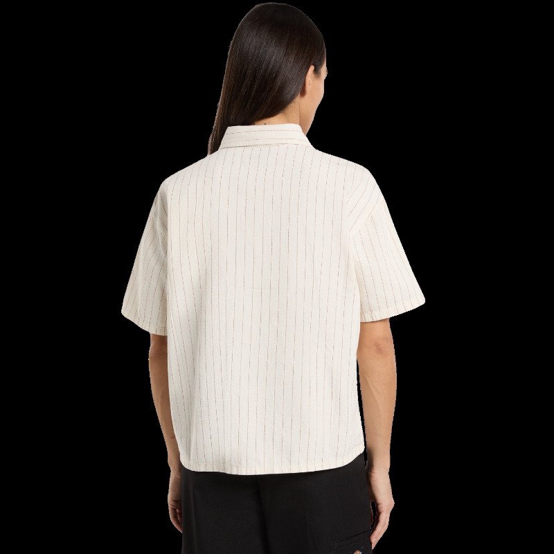 Service Shirt in Egret
