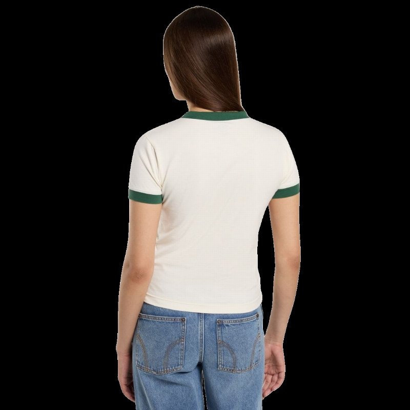 Slayden Ringer T-Shirt in Egret