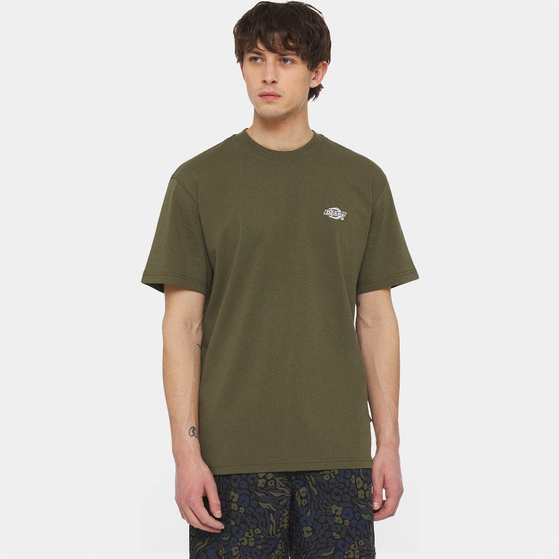 Dickies Summerdale Short Sleeve T-Shirt Man Military Green 