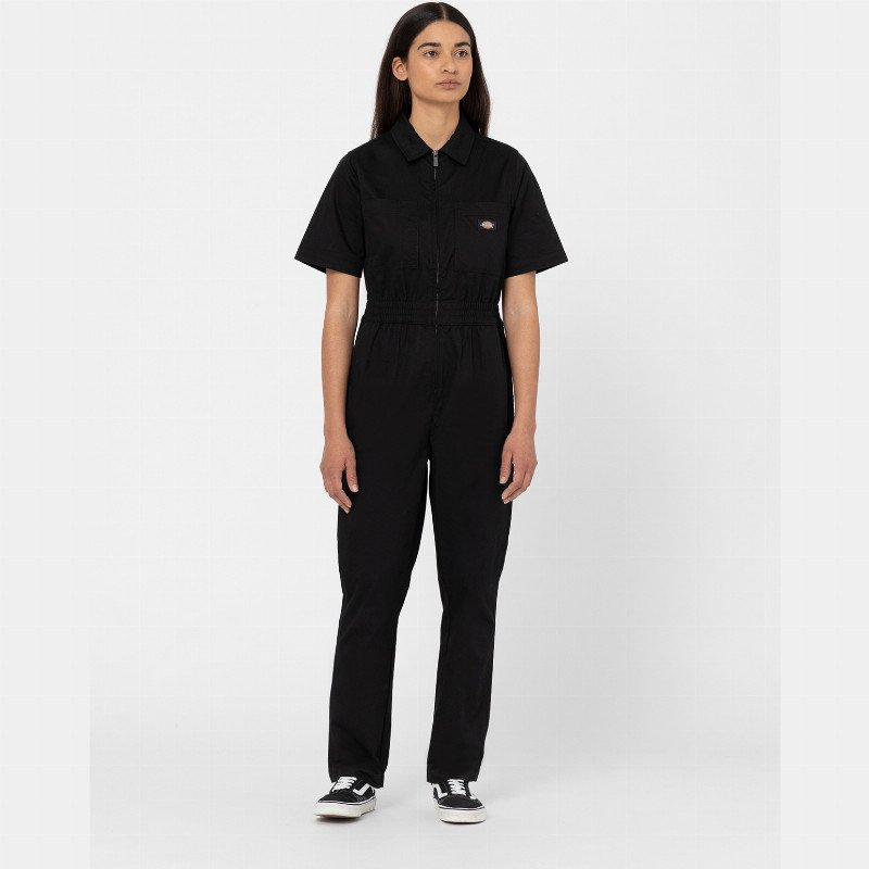 VALE COVERALLS WOMAN BLACK