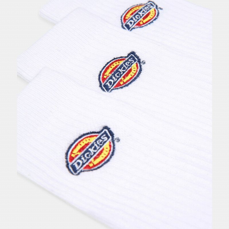 Valley Grove Socks (3 Pack) in White
