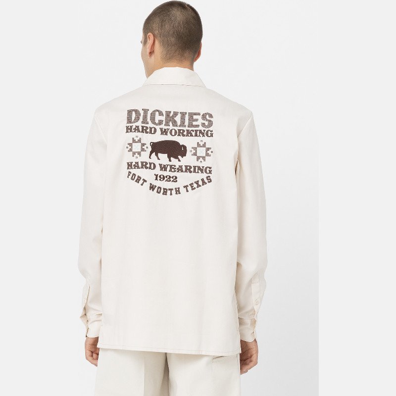 Dickies Wichita Shirt Man Whitecap Grey 