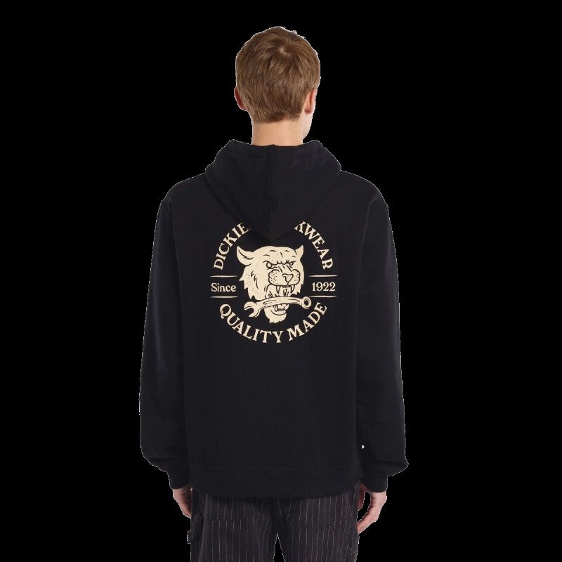 Wrench Hoodie in Black