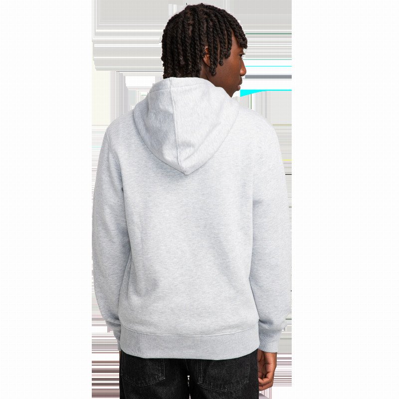Cornell Classic Zip Hoodie in Mid Grey Heather