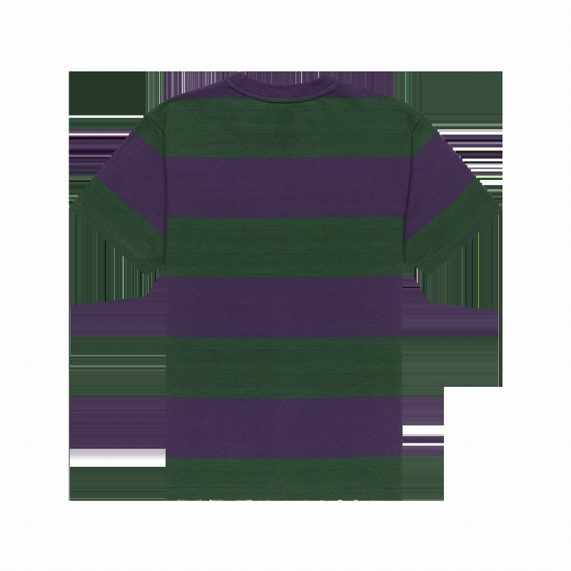 Crail 3.0 Stripe T-Shirt in Grape