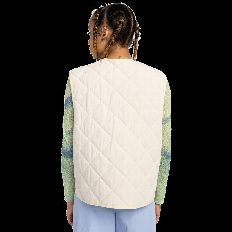 Reija Gilet in Oyster Grey
