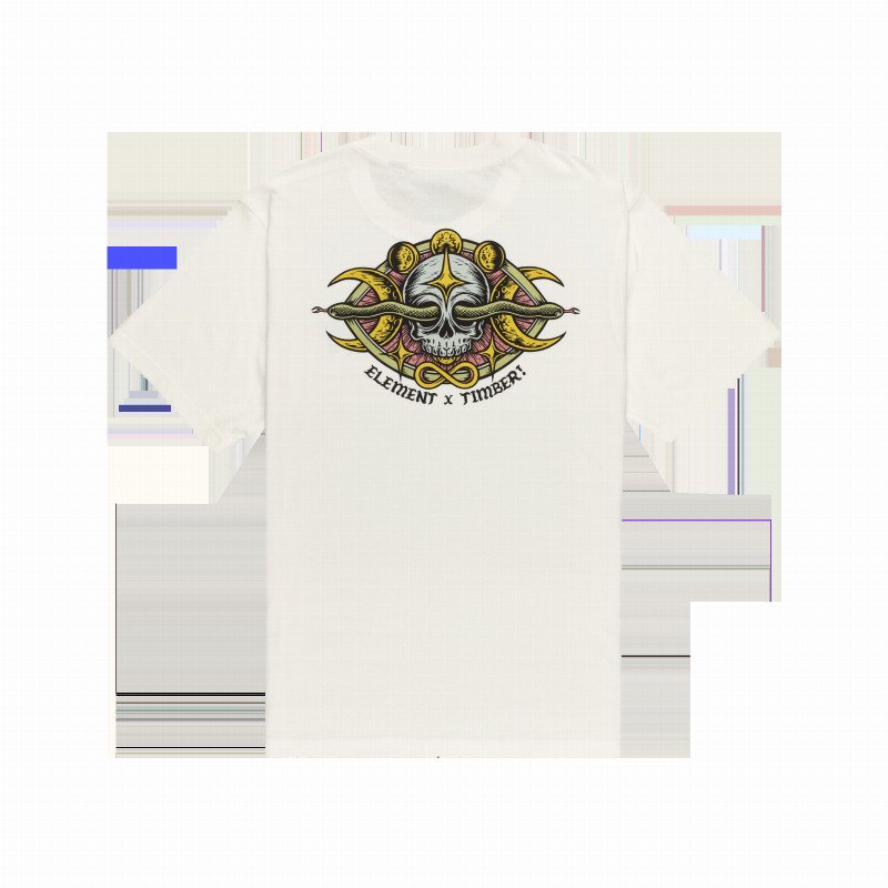 TIMBER SIGHT T-SHIRT IN EGRET