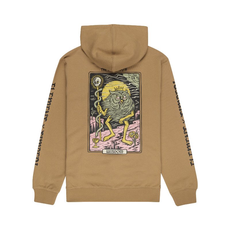 Timber Wisdom Hoodie in Khaki