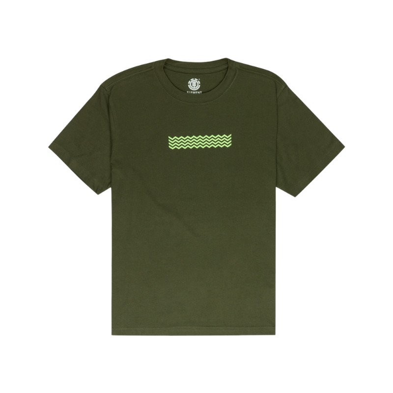 Element Wave T-Shirt - Forest Night