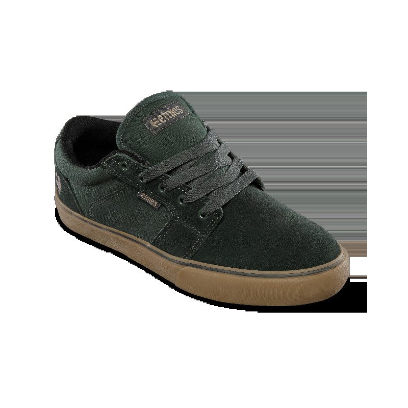 Barge LS Shoes in Green & Gum