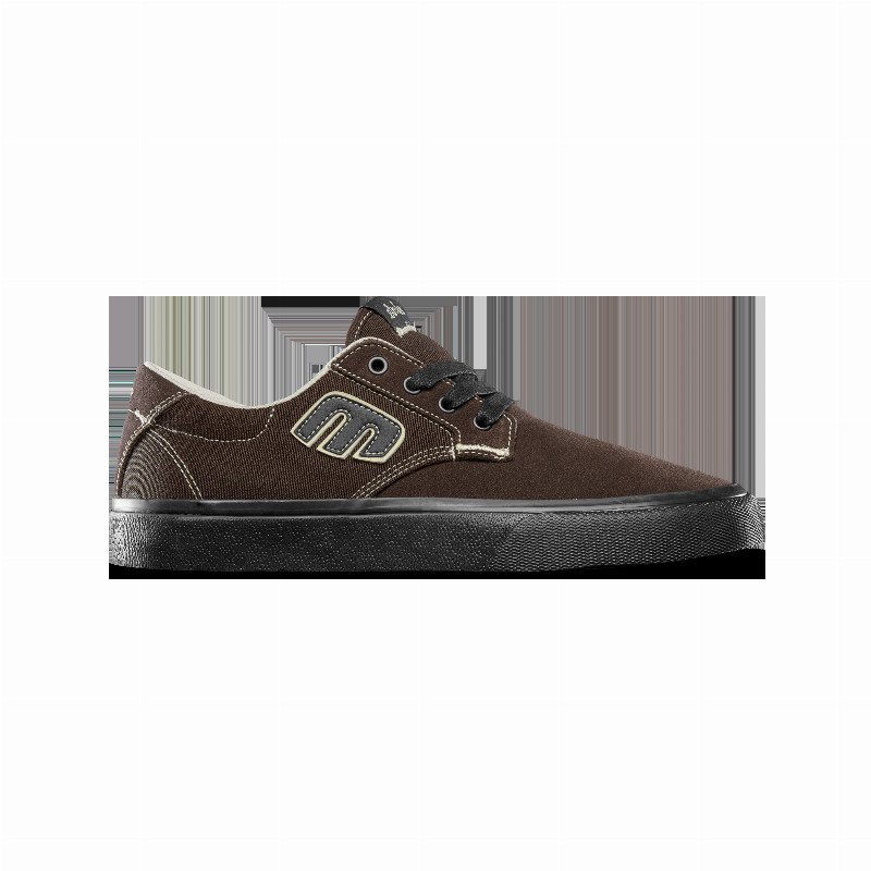 Barge Plus Shoes in Brown & Black
