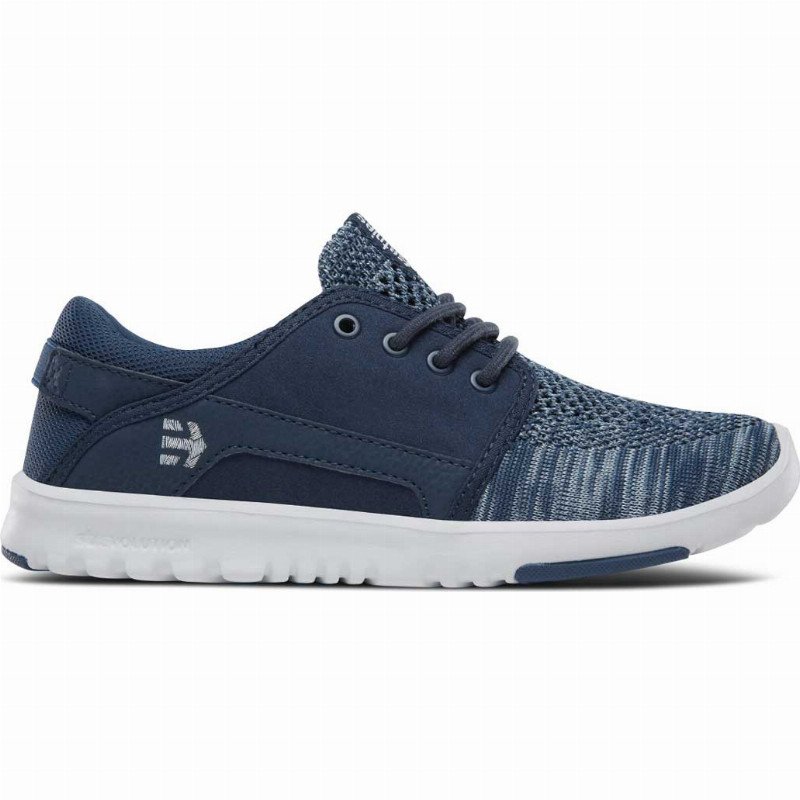 WOMENS SCOUT YARN BOMB TRAINERS 2018 NAVY/BLUE