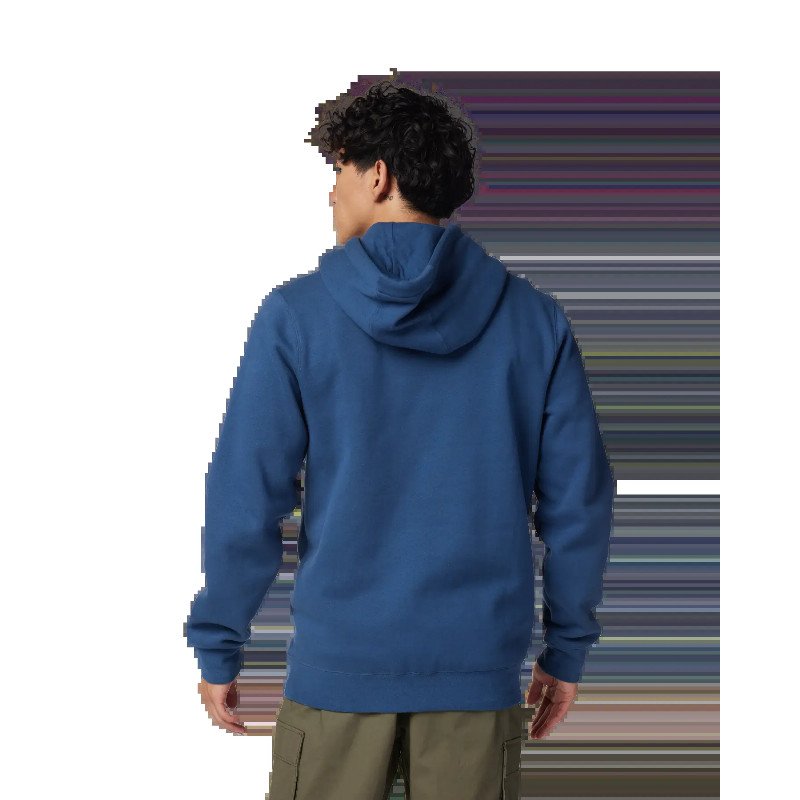Dispute Fleece Hoodie in Indigo