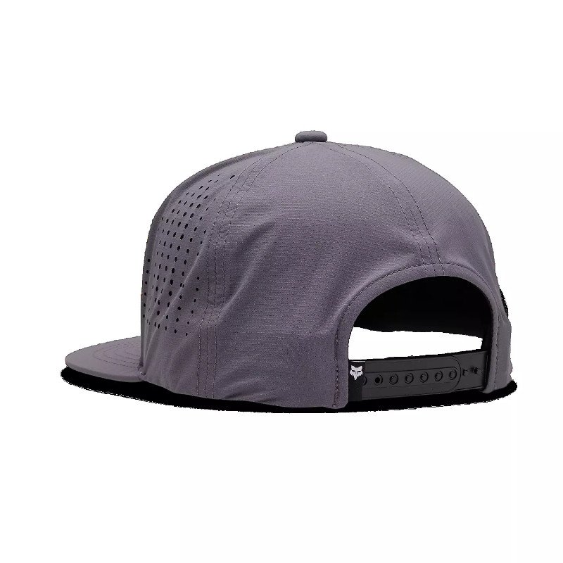 Non Stop Tech Snapback Cap in Steel Grey