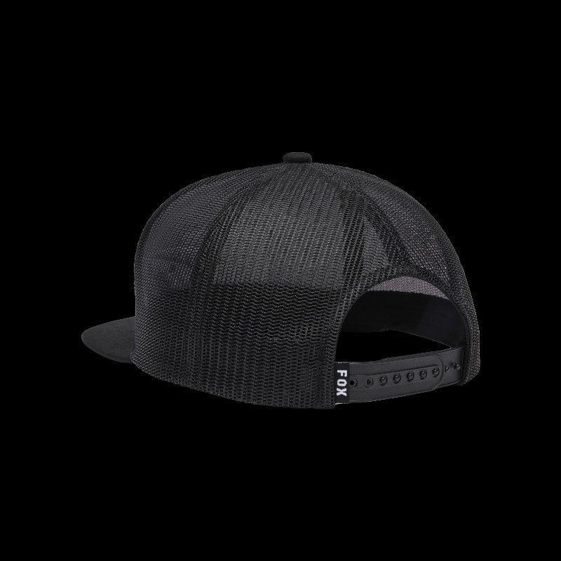 Winged Trucker Cap in Black