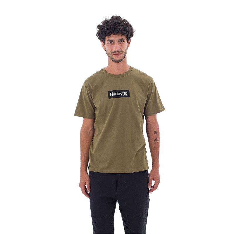 Hurley Box Only T-Shirt - Martini Olive