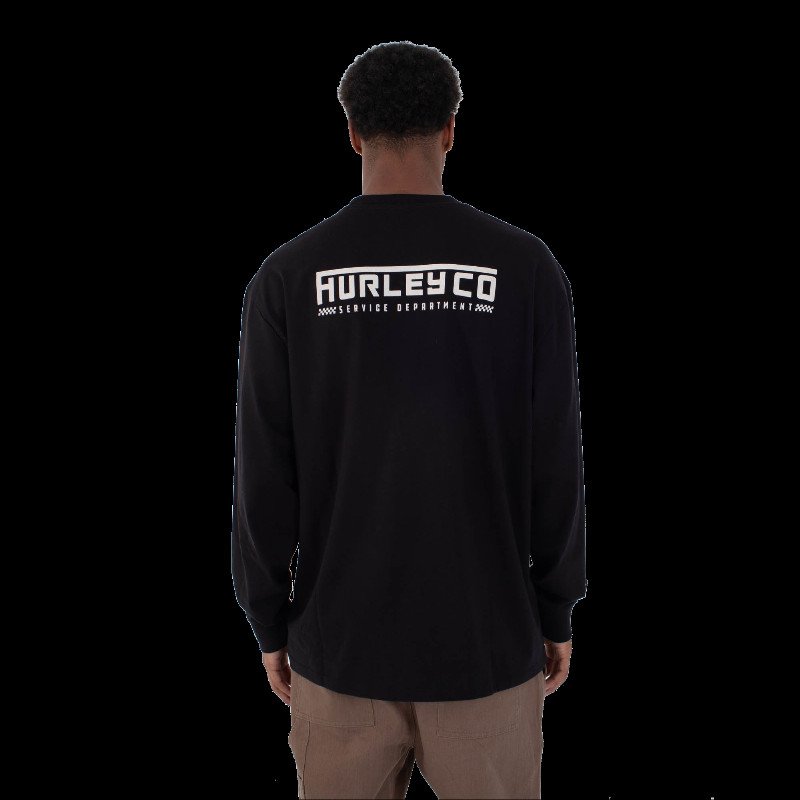 Dept Long Sleeve T-Shirt in Black