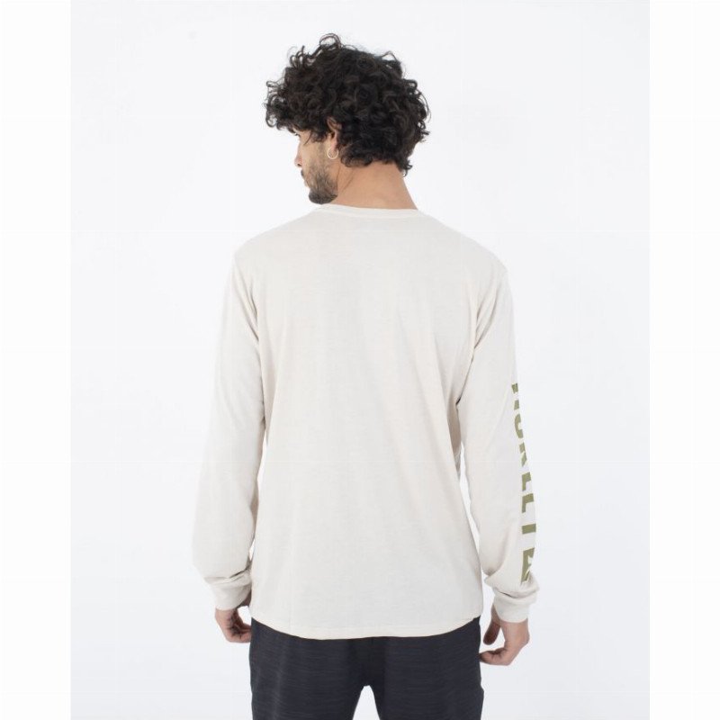 Everyday The Box Long Sleeve T-Shirt in Bone