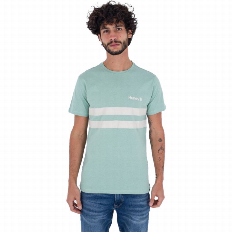 OCEANCARE BLOCK PARTY T-SHIRT - CILANTRO