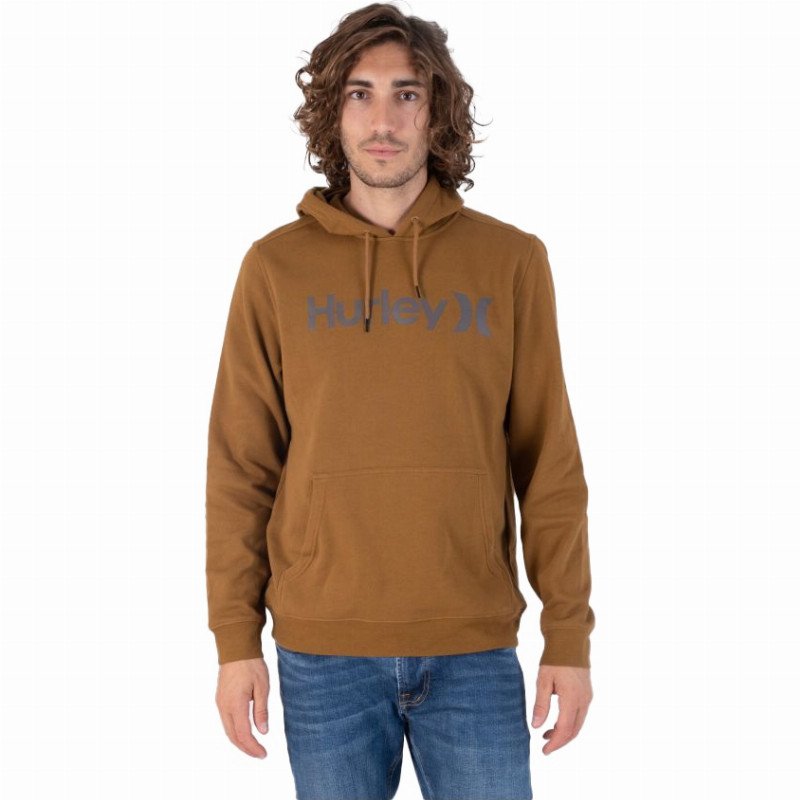 ONE & ONLY SOLID SUMMER HOODY - ALE BROWN