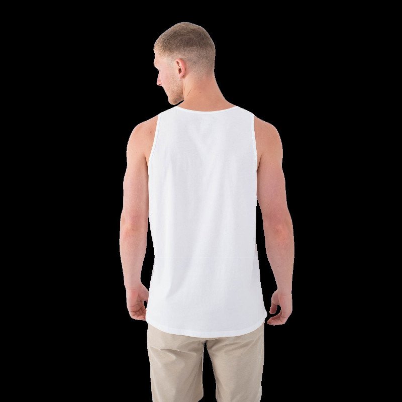 Palm World Vest in White
