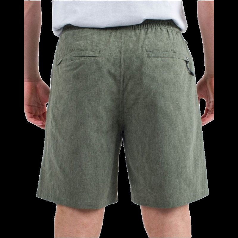 Phantom Flow Volley Shorts in Charcoal Fern