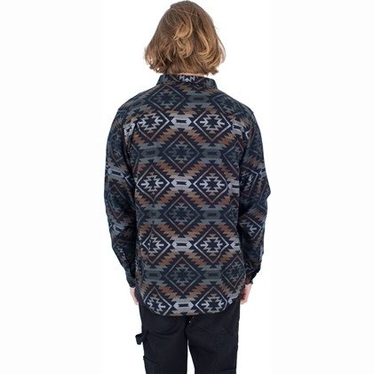 Hurley Portland Organic Flannel Shirt - Bronzed Print
