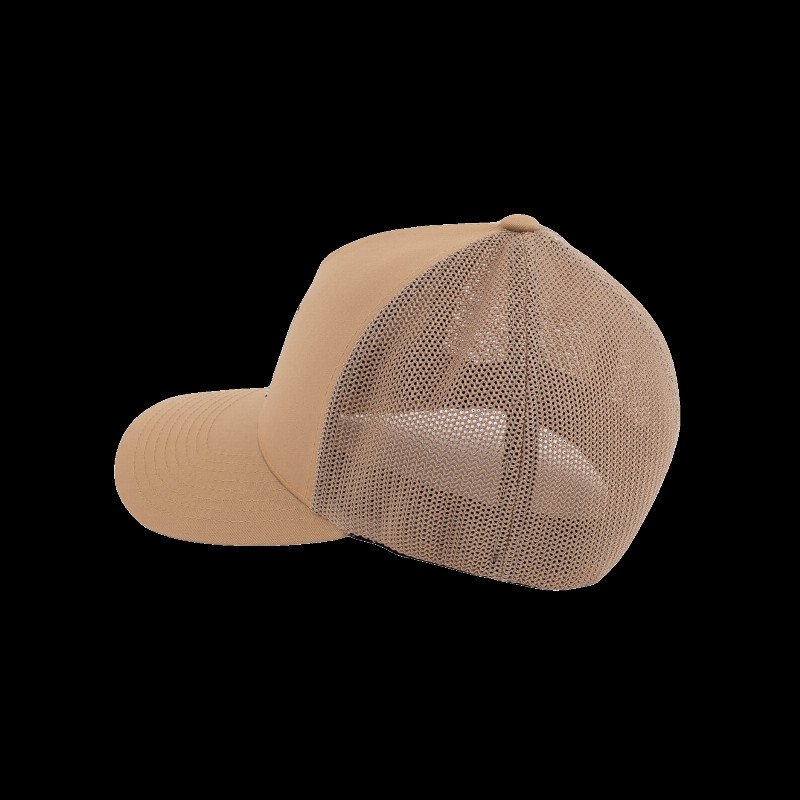 Sundays Trucker Cap in Gold Suede