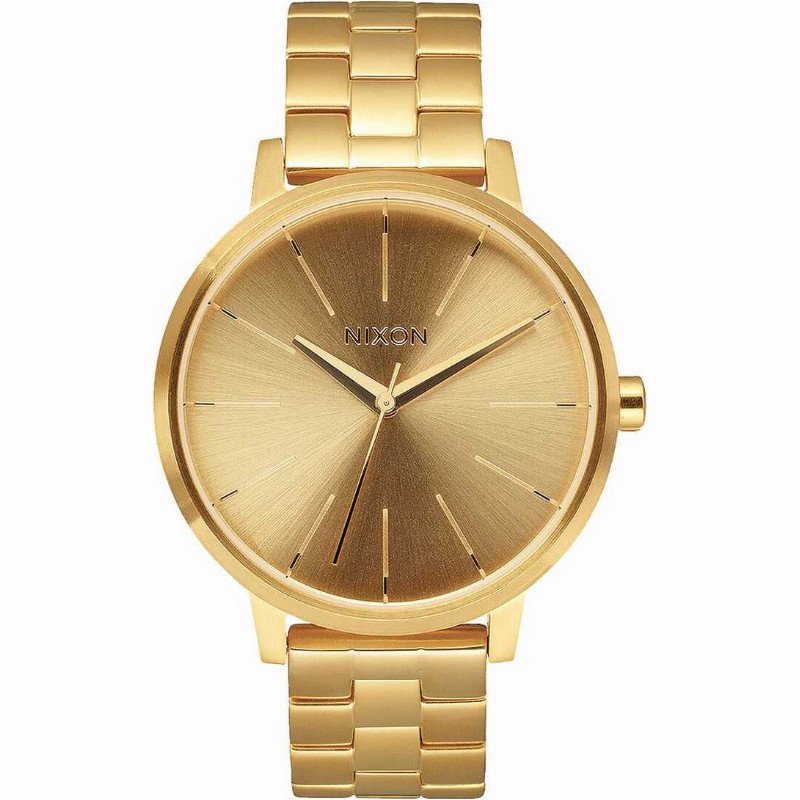 Nixon A099-502-00 Kensington - All Gold - Gold IP Steel Watch