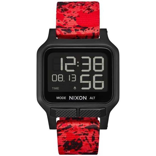 A1320-008-00 HEAT - BLACK AND RED DIGITAL WATCH
