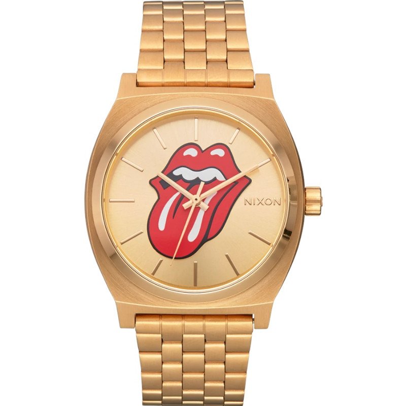 ROLLING STONES TIME TELLER WATCH - GOLD