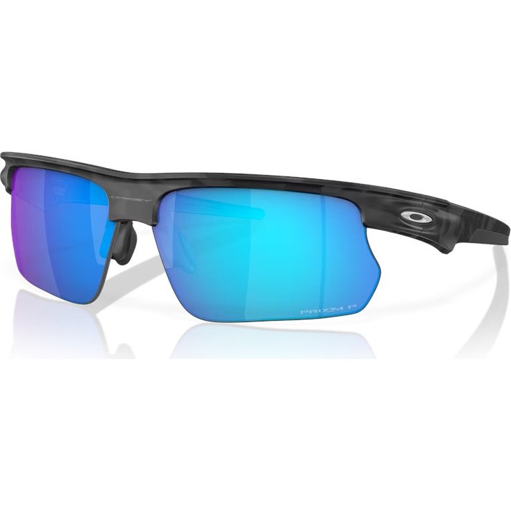 Oakley BiSphaera Prizm Polarised Sunglasses - Matte Grey Camo & Prizm Sapphire