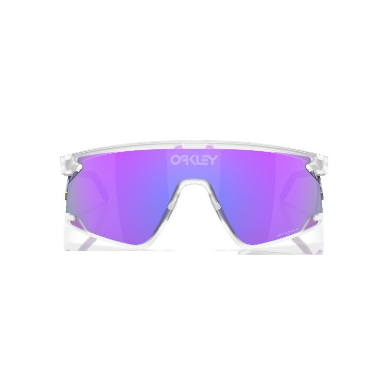 BXTR Metal Prizm Sunglasses in Matte Clear & Prizm Violet