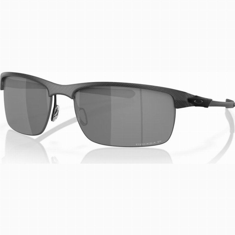 Oakley Carbon Blade Prizm Polarised Sunglasses - Matte Carbon Fiber & Prizm Black