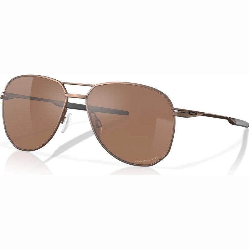 Oakley Contrail Prizm Polarised Sunglasses - Tungsten & Satin Toast