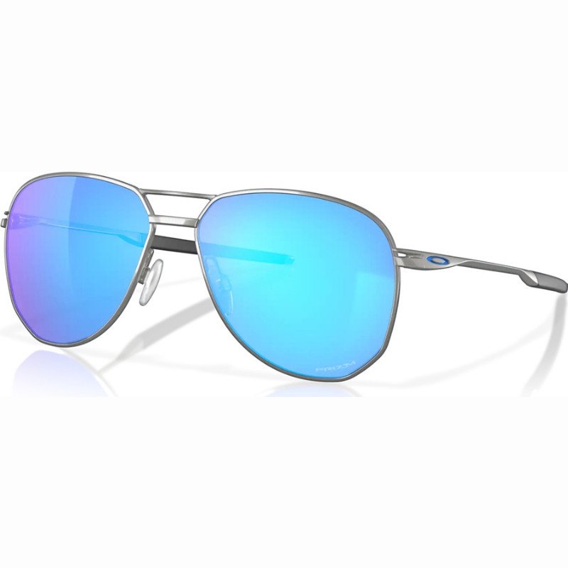 Oakley Contrail Prizm Sunglasses - Sapphire & Satin Chrome