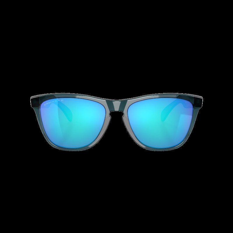 Frogskin Prizm Sunglasses in Prizm Sapphire & Crystal Black