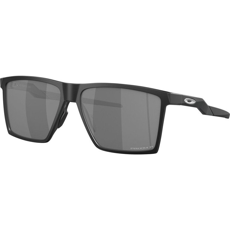 Oakley Futurity Sun Prizm Polarised Sunglasses - Satin Black & Prizm Black