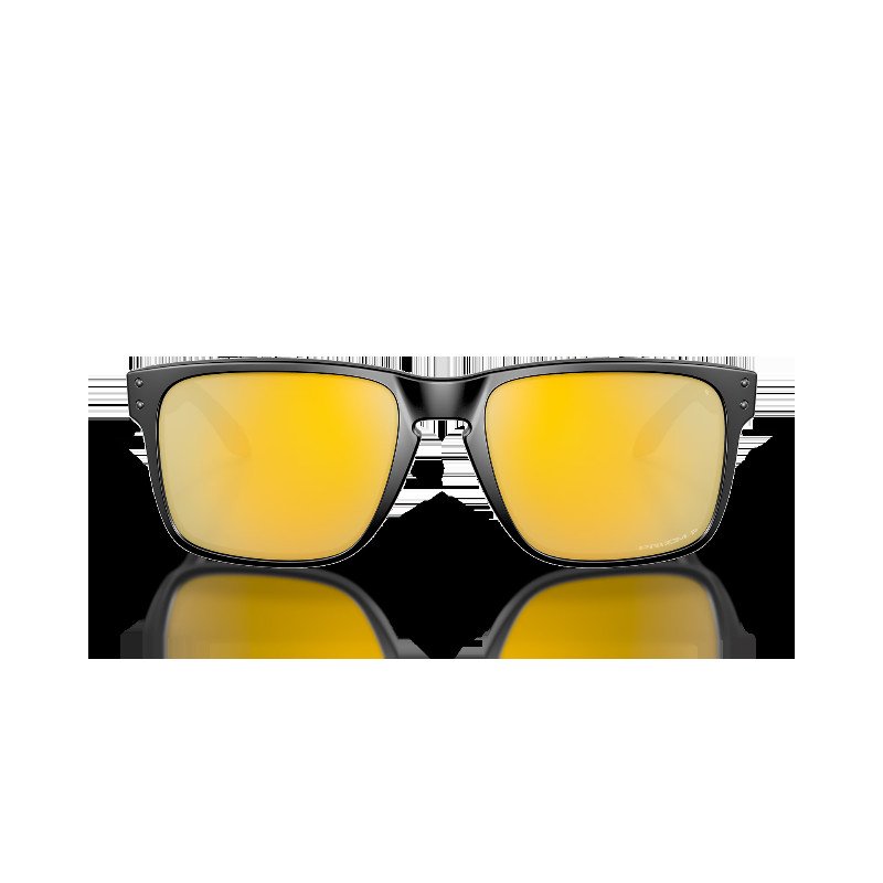 Holbrook XL Prizm Polarised Sunglasses in Matte Black & Prizm 24K