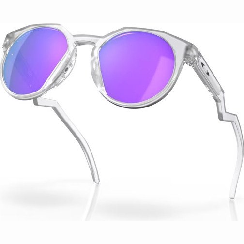 Oakley HSTN Metal Prizm Sunglasses - Matte Clear & Prizm Violet